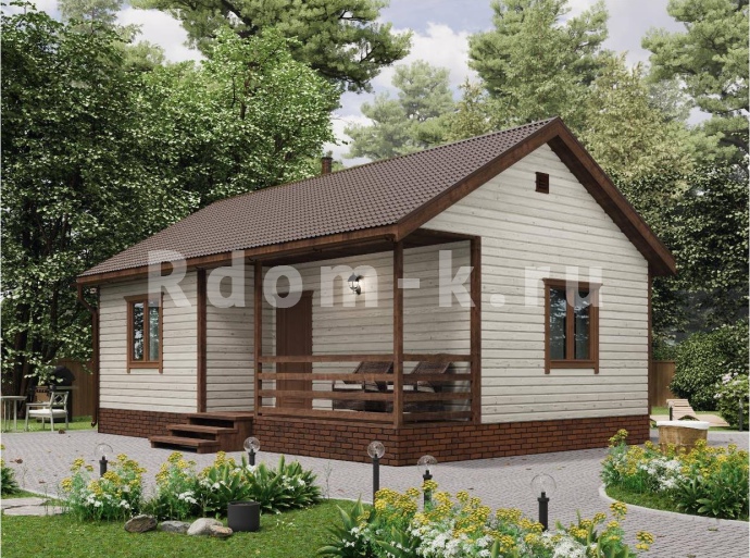 Дачный дом «Лето» 6х9